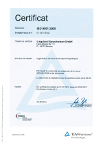La norme DIN ISO 9001 certifie des processus fluides